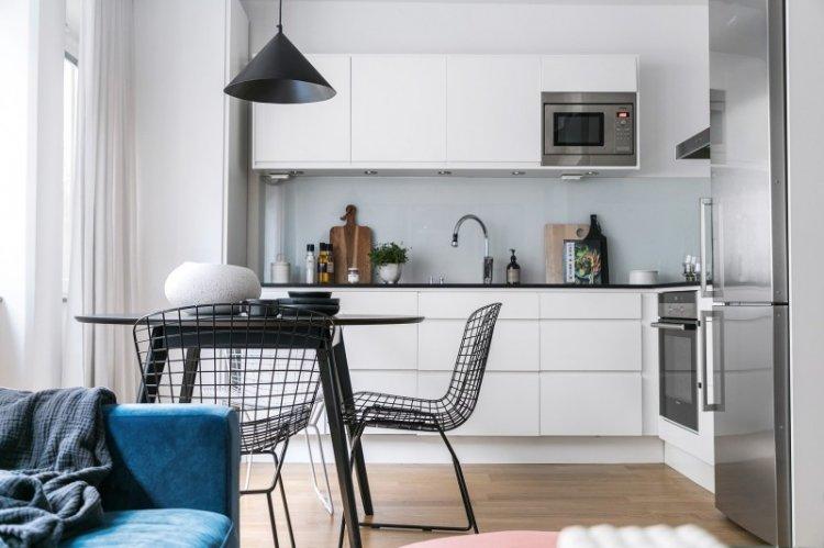 Biela kuchyňa Ikea - fotografia interiéru Biela kuchyňa Ikea - fotografia interiéru