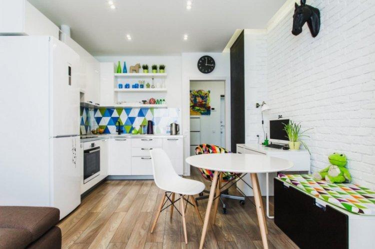 Biela kuchyňa Ikea - fotografia interiéru Biela kuchyňa Ikea - fotografia interiéru