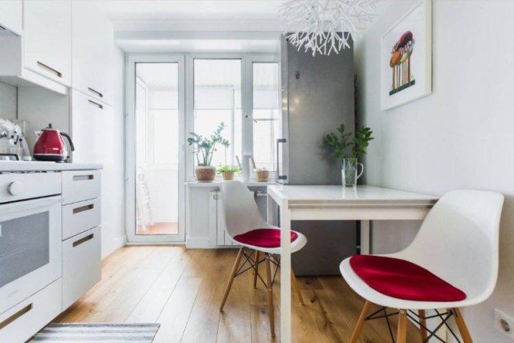 Biela kuchyňa Ikea - fotografia interiéru Biela kuchyňa Ikea - fotografia interiéru