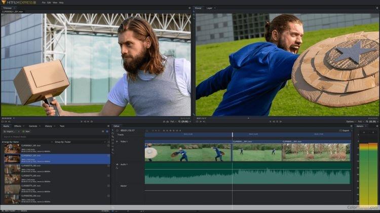 HitFilm Express - bezplatný softvér na úpravu videa HitFilm Express - bezplatný softvér na úpravu videa