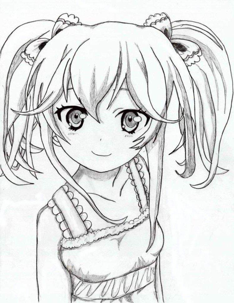 Postavy anime - Kresby, keď sa nudia Postavy anime - Kresby, keď sa nudia