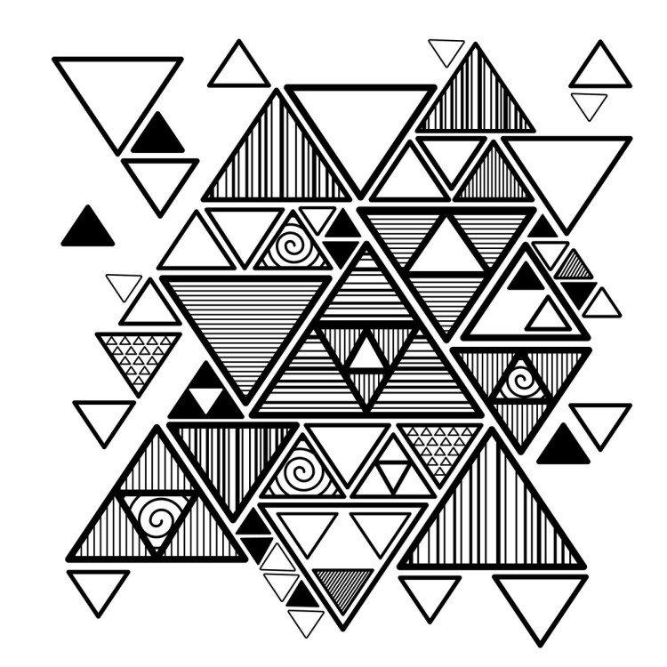 Geometrická abstrakcia - Čo sa dá kresliť pri nudách Geometrická abstrakcia - Čo sa dá kresliť pri nudách