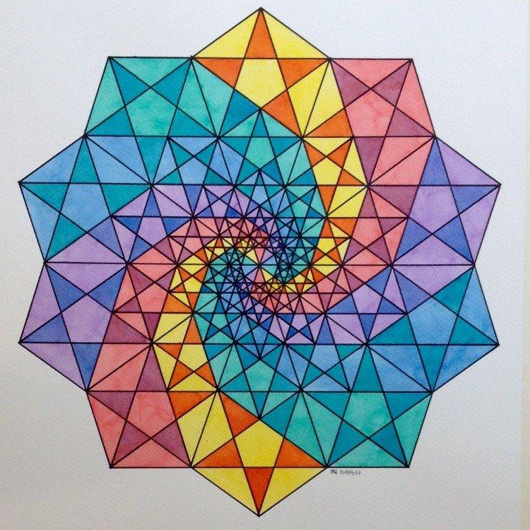 Geometrická abstrakcia - Čo sa dá kresliť pri nudách Geometrická abstrakcia - Čo sa dá kresliť pri nudách