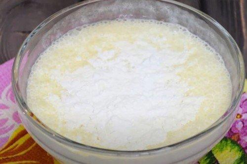 Tsvetaevsky jablkový koláč s cukrom - recept krok za krokom Tsvetaevsky jablkový koláč s cukrom - recept krok za krokom