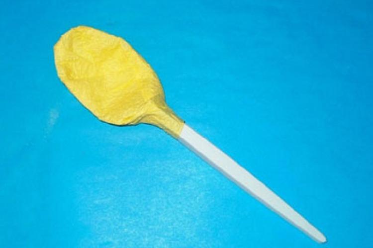 Tulipán - DIY kvety na obrúsky Tulipán - DIY kvety na obrúsky