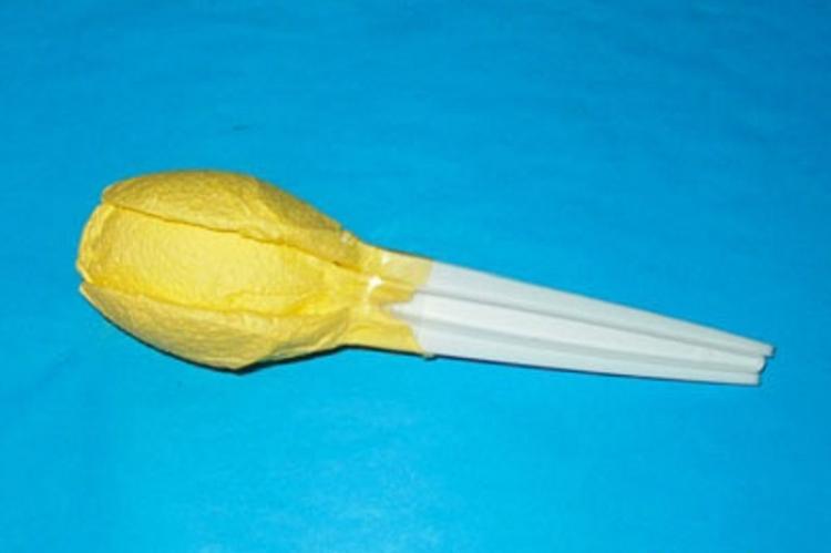 Tulipán - DIY kvety na obrúsky Tulipán - DIY kvety na obrúsky
