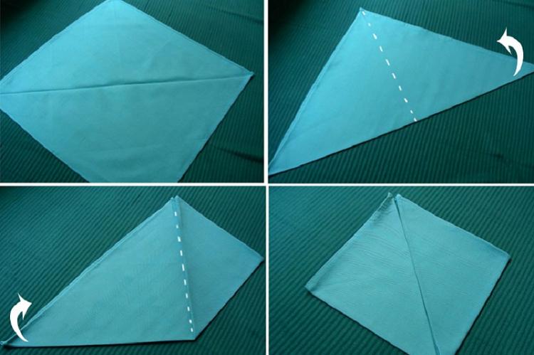 Lily - DIY kvety z obrúskov Lily - DIY kvety z obrúskov
