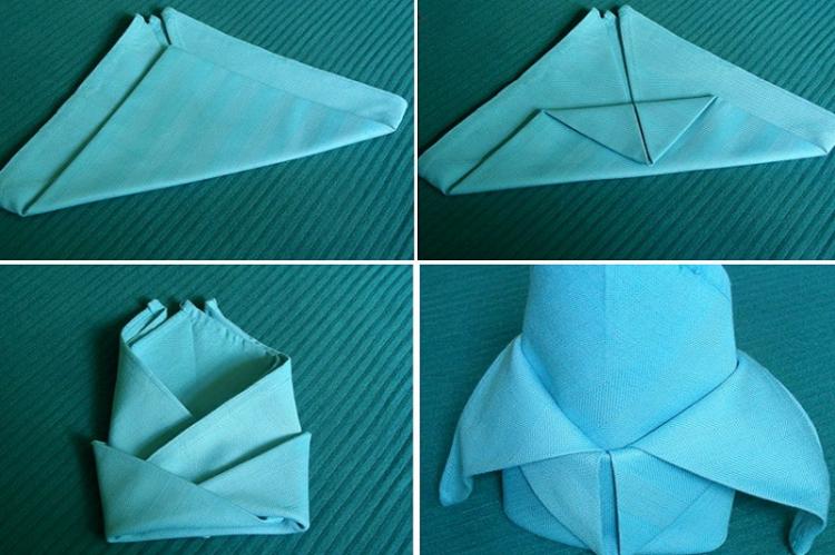 Lily - DIY kvety z obrúskov Lily - DIY kvety z obrúskov