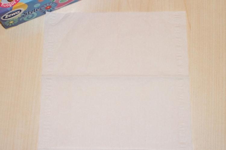 Harmanček - DIY kvety z obrúskov Harmanček - DIY kvety z obrúskov