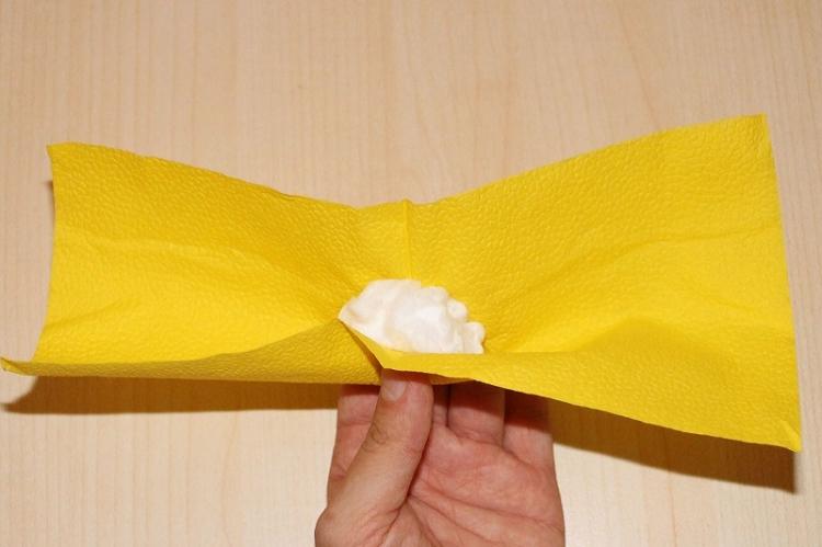 Harmanček - DIY kvety z obrúskov Harmanček - DIY kvety z obrúskov