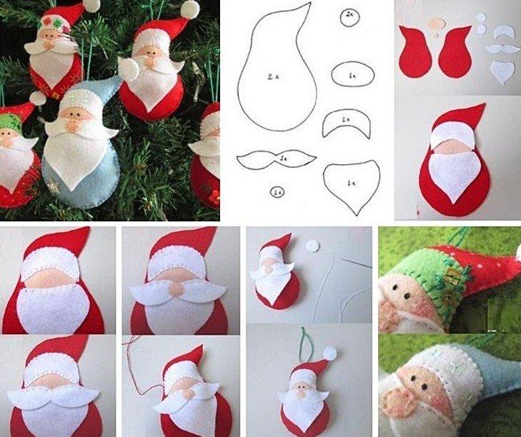 Urob si sám Santa Clausa z plsti Urob si sám Santa Clausa z plsti