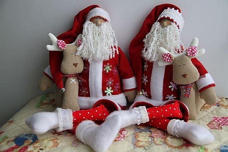 Vyrábajte Santa Clausa vlastnými rukami - fotografie a nápady Vyrábajte Santa Clausa vlastnými rukami - fotografie a nápady