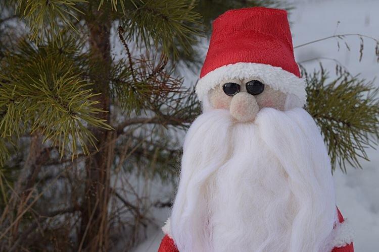 Vyrábajte Santa Clausa vlastnými rukami - fotografie a nápady Vyrábajte Santa Clausa vlastnými rukami - fotografie a nápady