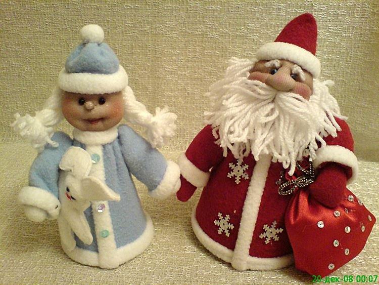 Vyrábajte Santa Clausa vlastnými rukami - fotografie a nápady Vyrábajte Santa Clausa vlastnými rukami - fotografie a nápady