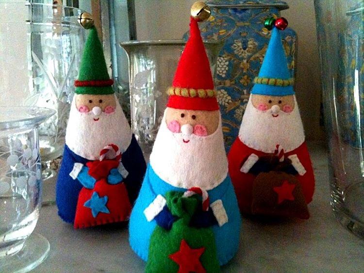 Vyrábajte Santa Clausa vlastnými rukami - fotografie a nápady Vyrábajte Santa Clausa vlastnými rukami - fotografie a nápady