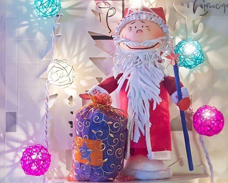 Santa Claus s vlastnými rukami v materskej škole a škole - fotografie a nápady Santa Claus s vlastnými rukami v materskej škole a škole - fotografie a nápady