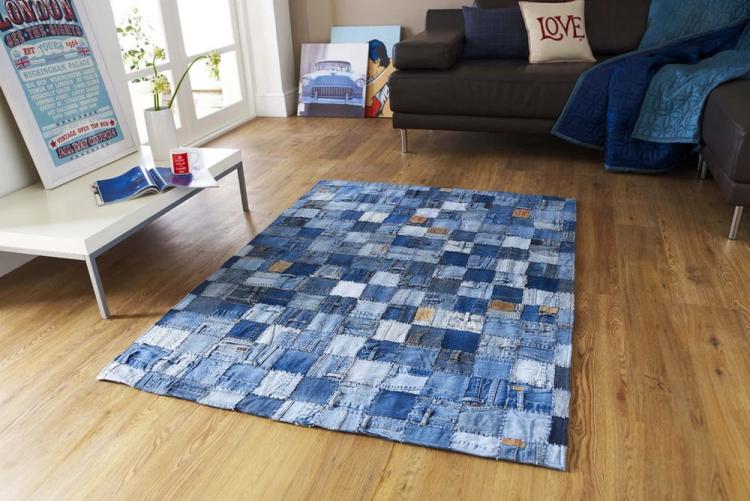 Patchwork koberec - dekorácia miestnosti pre domácich majstrov Patchwork koberec - dekorácia miestnosti pre domácich majstrov