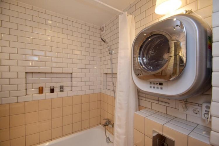 A tam je miesto pre práčku - Návrh malého WC A tam je miesto pre práčku - Návrh malého WC