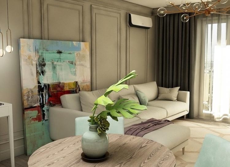 Dizaina projekts nelielam dzīvoklim, 30 kv.m.