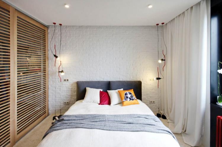 Stropná dekorácia - Dizajn spálne 10 m² Stropná dekorácia - Dizajn spálne 10 m²