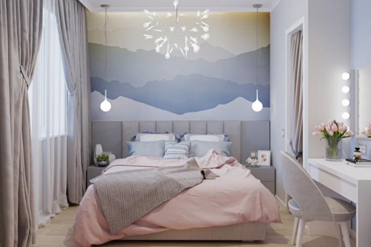 Dizajn spálne 10 m² - fotografie skutočných interiérov Dizajn spálne 10 m² - fotografie skutočných interiérov