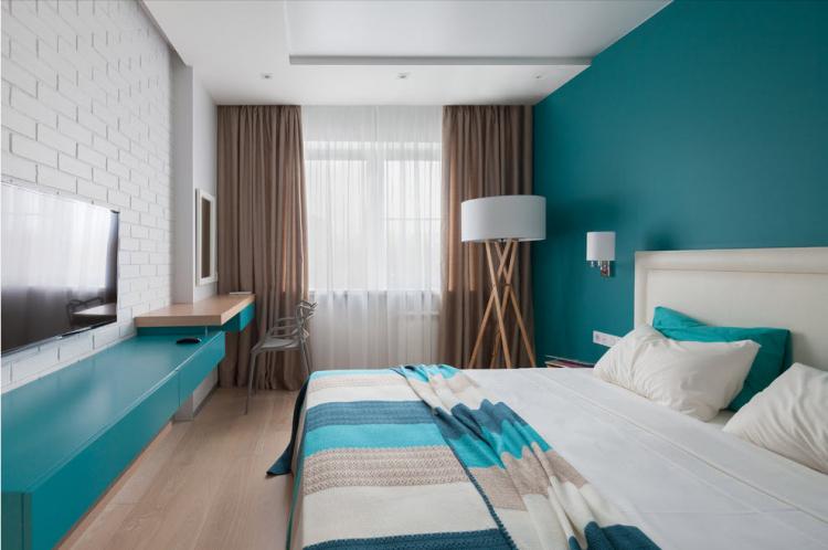 Dizajn spálne 10 m² - fotografie skutočných interiérov Dizajn spálne 10 m² - fotografie skutočných interiérov