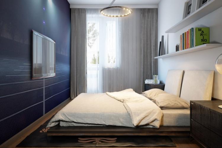Dizajn spálne 10 m² - fotografie skutočných interiérov Dizajn spálne 10 m² - fotografie skutočných interiérov