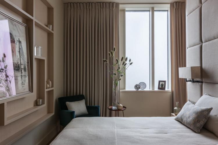 Dizajn spálne 10 m² - fotografie skutočných interiérov Dizajn spálne 10 m² - fotografie skutočných interiérov