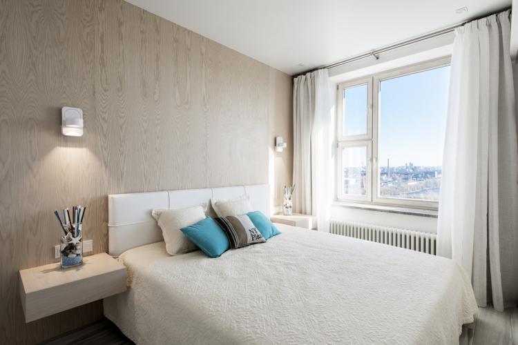 Dizajn spálne 10 m² - fotografie skutočných interiérov Dizajn spálne 10 m² - fotografie skutočných interiérov
