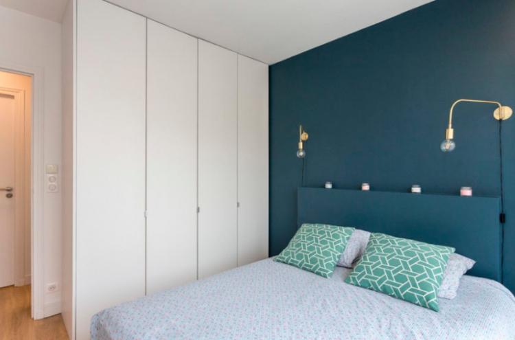 Dizajn spálne 10 m² - fotografie skutočných interiérov Dizajn spálne 10 m² - fotografie skutočných interiérov