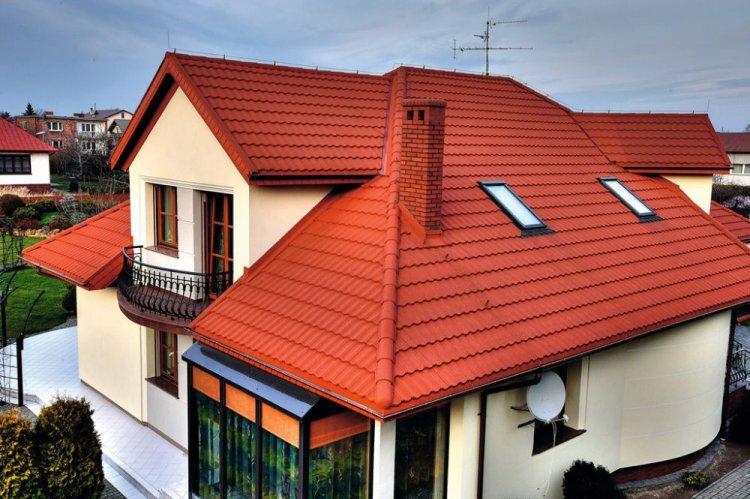 Strecha domu v škandinávskom štýle Strecha domu v škandinávskom štýle