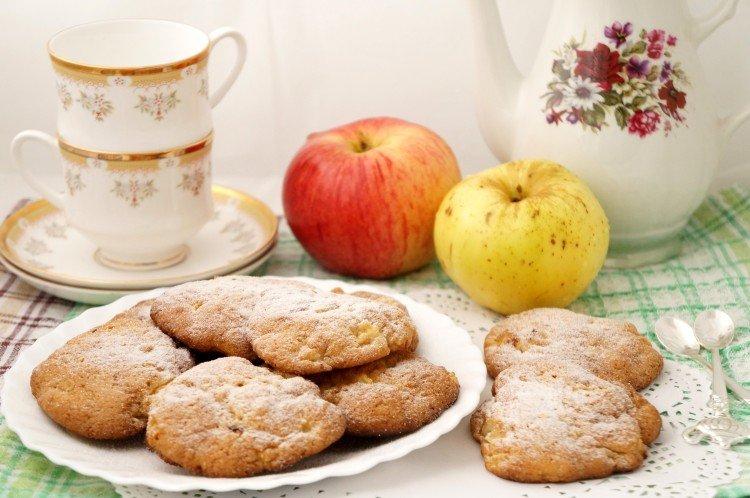 Chudé jablkové cookies Chudé jablkové cookies