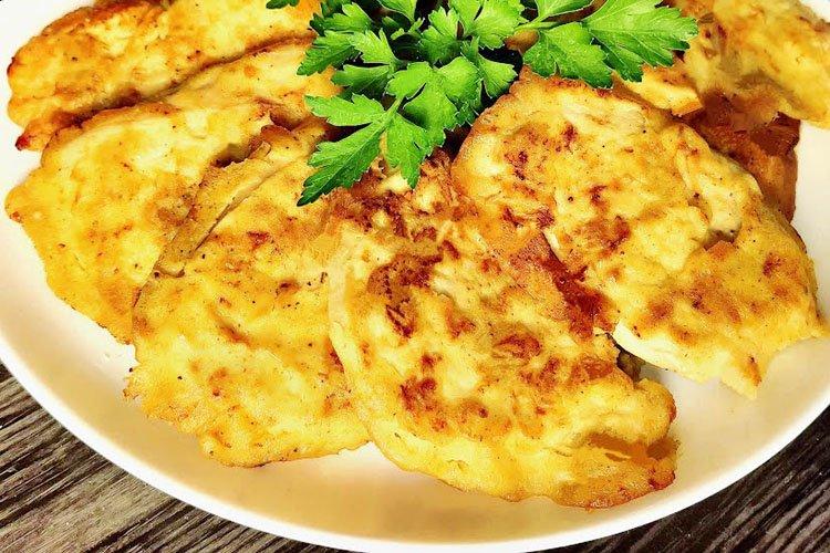 Poľské kotlety z kuracieho filé Poľské kotlety z kuracieho filé