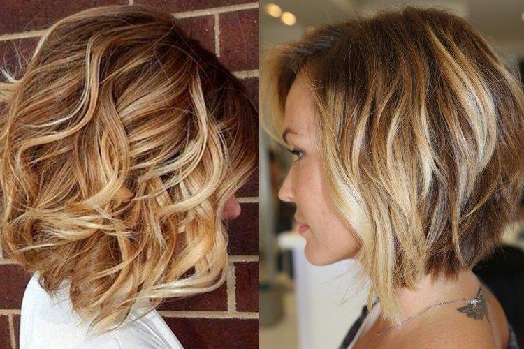 Balayage pre krátke vlasy Balayage pre krátke vlasy