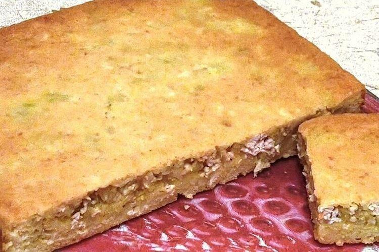 Koláč s mletým mäsom a cuketou Koláč s mletým mäsom a cuketou