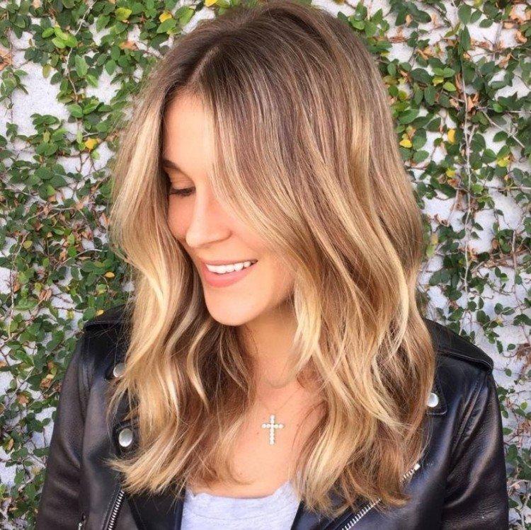 Balayage na svetlohnedých vlasoch - fotografie a nápady Balayage na svetlohnedých vlasoch - fotografie a nápady