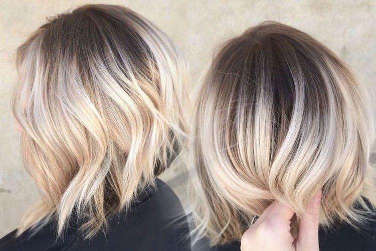 Kontrastná balayage pre tmavé vlasy Kontrastná balayage pre tmavé vlasy