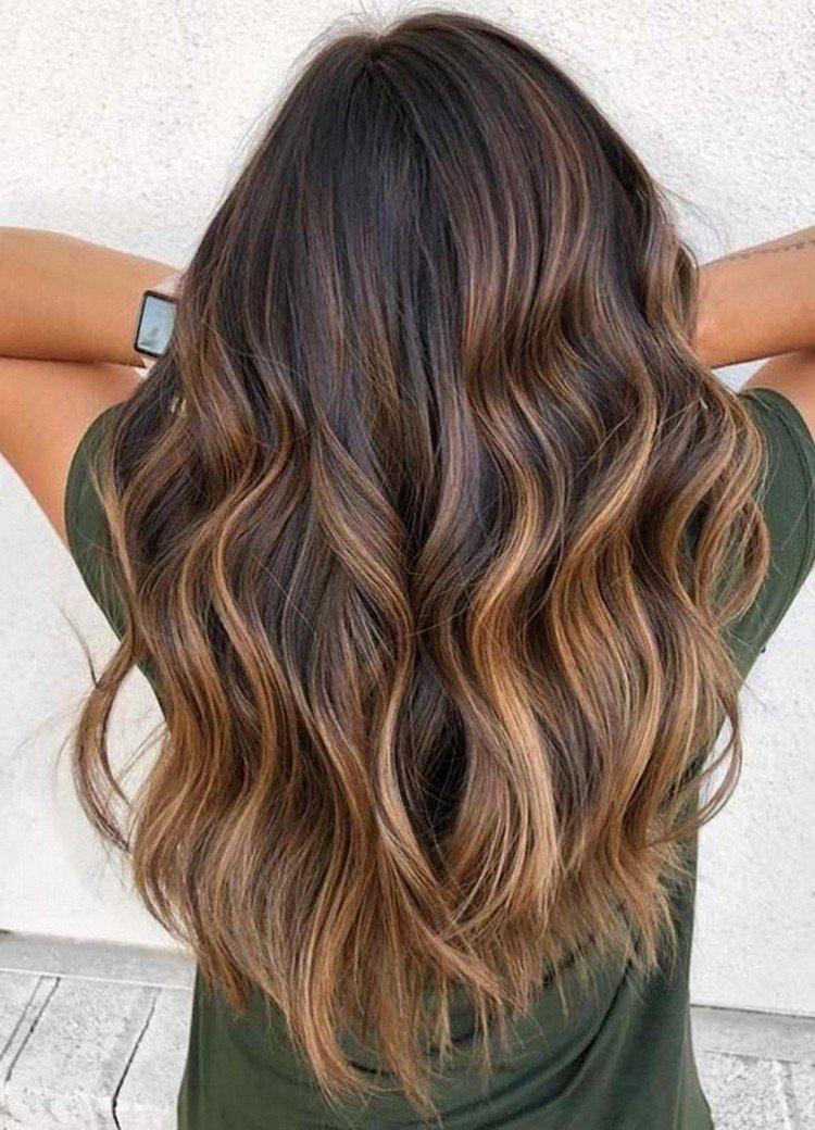 Balayage pre tmavé vlasy - fotografie a nápady Balayage pre tmavé vlasy - fotografie a nápady