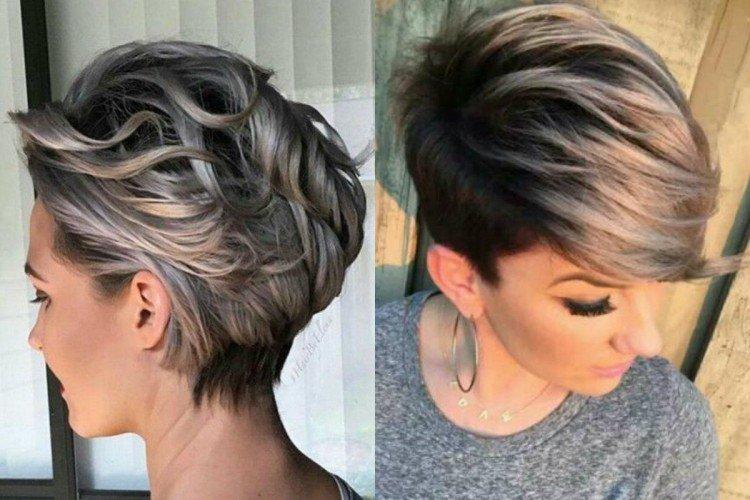 Balayage pre krátke tmavé vlasy Balayage pre krátke tmavé vlasy