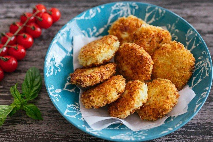 Karfiolové kotlety s mletým mäsom Karfiolové kotlety s mletým mäsom