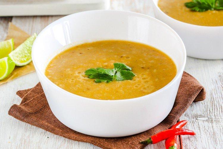 Lentil soup with rice Lentil soup with rice