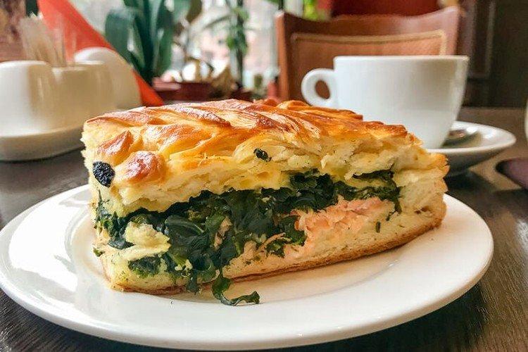 Fish pie with spinach Fish pie with spinach