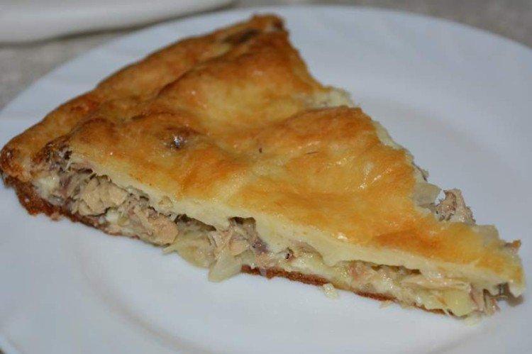 Fish pie with mayonnaise Fish pie with mayonnaise