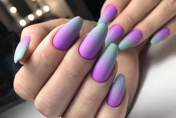 Matte bright manicure Matte bright manicure