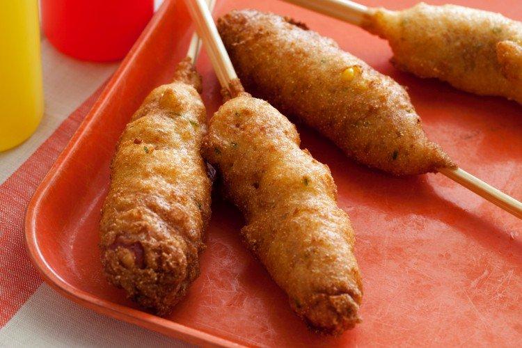 Klobásy v krupicovom cestíčku Klobásy v krupicovom cestíčku