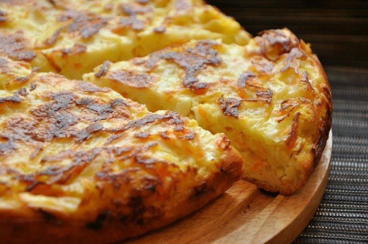 Zeleninový kastról s orechmi Zeleninový kastról s orechmi