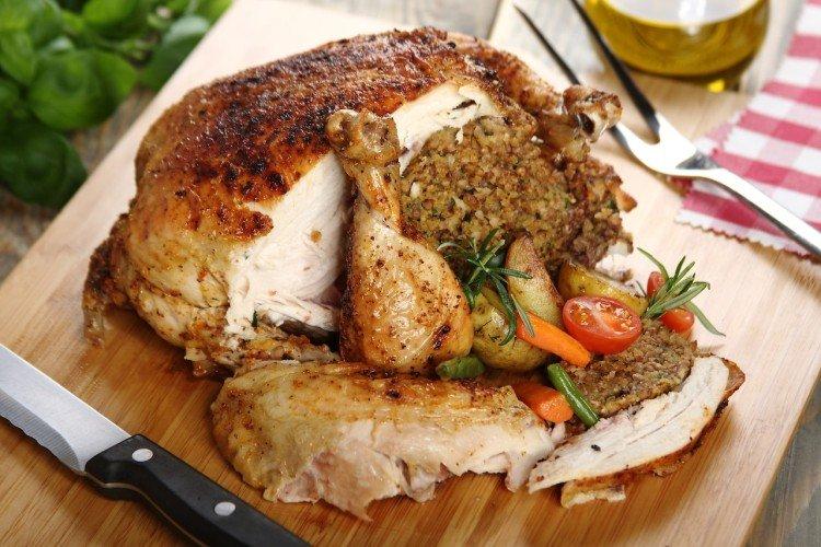 Turecko s pohánkou a drobmi Turecko s pohánkou a drobmi