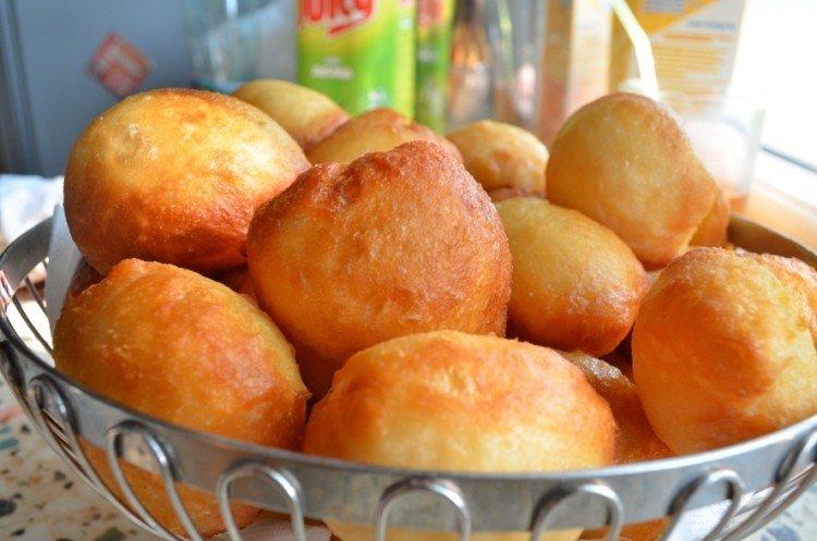 Baursaky na mlieku Baursaky na mlieku