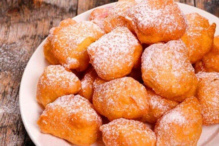 Tvarohové baursaky Tvarohové baursaky