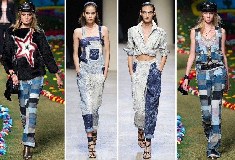 Džínsový patchwork Džínsový patchwork
